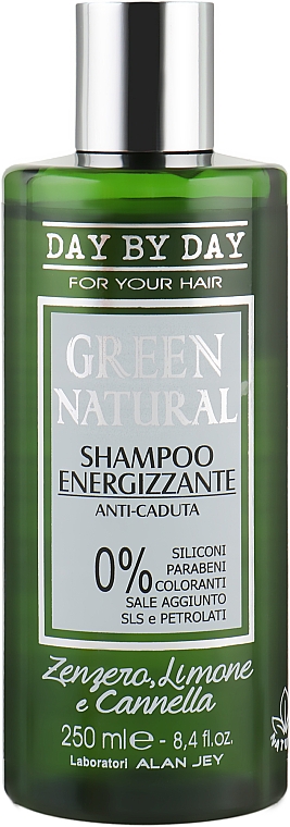 Шампунь энергетический против выпадения волос - Alan Jey Green Natural Shampoo — фото N1