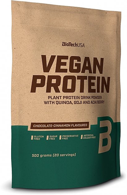 Протеїн веганський "Шоколад-кориця" - BioTechUSA Vegan Protein — фото N2