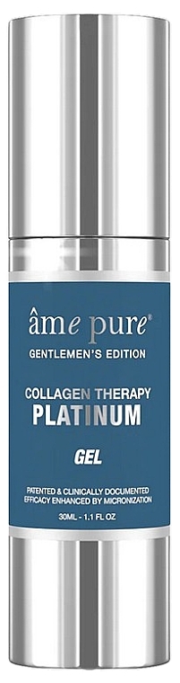 Гель для обличчя проти пігментних плям та акне - Ame Pure Gentlemen’s Collagen Therapy Platinum Gel — фото N3