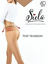 Духи, Парфюмерия, косметика Колготки женские "Top Tension", 40 Den, caramel - Siela