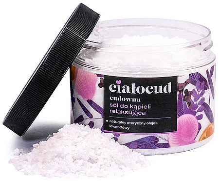 Расслабляющая соль для ванн с маслом лаванды - Flagolie Bath Salt With Lavender Oil — фото N1