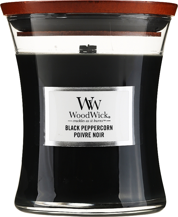Ароматическая свеча в стакане - WoodWick Black Peppercorn Candle