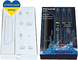 Електрична зубна щітка - Pecham Black Travel — фото N12