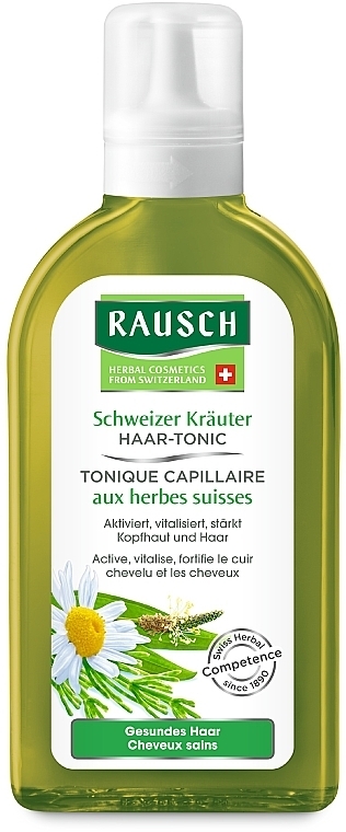 Тоник для волос с экстрактом швейцарских трав - Rausch Scalp Tonic with Swiss Herbs — фото N3