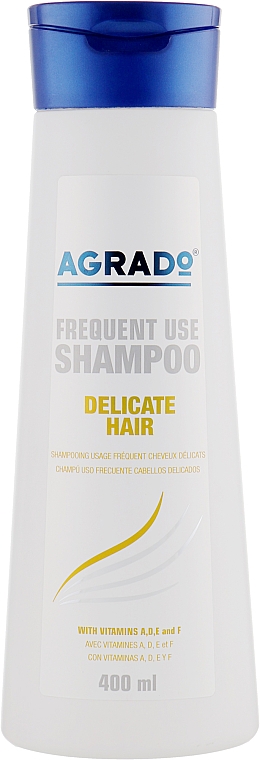 Шампунь для пошкодженого волосся - Agrado Delicate Hair Shampoo — фото N1