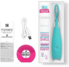 Электрическая зубная щетка FOREO ISSA mini 2, Summer Sky - Foreo ISSA mini 2 Electric Sonic Toothbrush, Summer Sky — фото N4