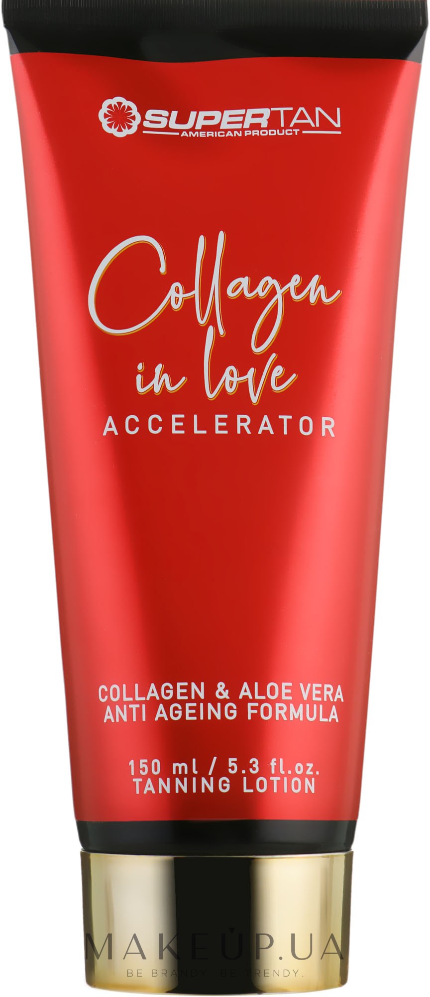 Крем для загара в солярии - Supertan Collagen In Love Accelerator — фото 150ml