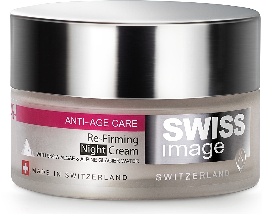Зміцнювальний нічний крем - Swiss Image Anti-Age 46+ Re-Firming Night Cream — фото N1