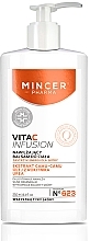 Зволожувальний лосьйон для тіла - Mincer Pharma VitaC lnfusion №623 — фото N1