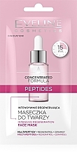 Парфумерія, косметика Маска для обличчя  - Eveline Cosmetics Concentrated Formula Peptides Intensive Regeneration Face Mask