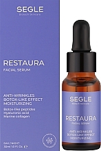 Сироватка зволожуюча проти зморшок для обличчя - Segle Restaura Facial Serum — фото N3