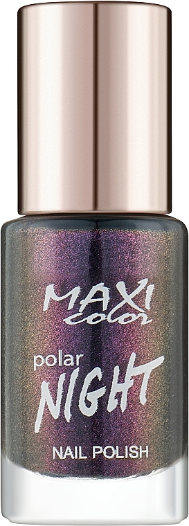 Лак для нігтів - Maxi Color Polar Night Nail Polish