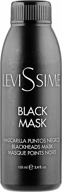 Черная маска-пленка для проблемной кожи - LeviSsime Black Mask