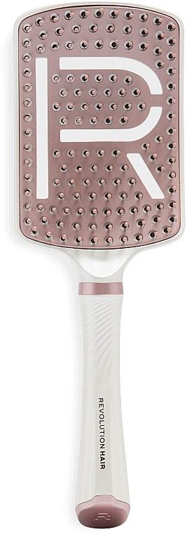 Вентильована щітка для волосся, що швидко сохне, рожеве золото - Revolution Haircare Brush Quick Dry Hairbrush — фото N1
