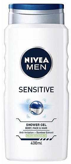 Гель для душу «Для чутливої шкіри»  - NIVEA MEN Sensitive Shower Gel — фото N2