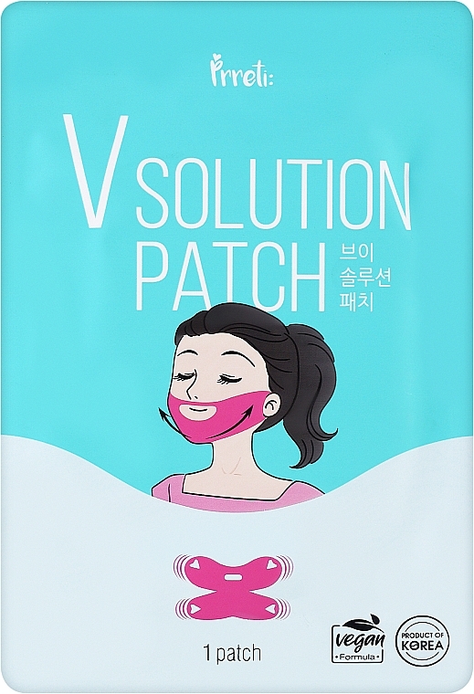 Маска-патч для корекції овалу обличчя - Prreti V Solution Patch  — фото N1