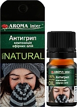 Композиція ефірних олій "Антигрип" - Aroma Inter — фото N4