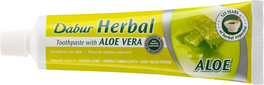 Зубная паста "Алоэ Вера" - Dabur Herbal Aloe Vera Toothpaste — фото N2