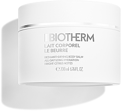 Парфумерія, косметика Інтенсивний бальзам против сухості для шкіри тіла - Biotherm Lait Corporel Le Beurre