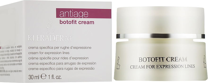 Крем с эффектом ботокса для лица - Kleraderm Antiage Botofit Cream For Expression Lines — фото N2