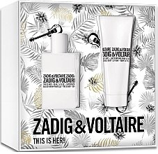 Духи, Парфюмерия, косметика Zadig & Voltaire This is Her - Набор (edp/50ml + b/lot/100ml)