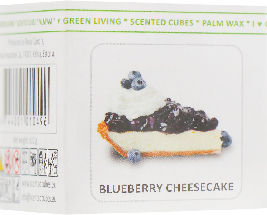Аромакубики "Чорничний пиріг" - Scented Cubes Blueberry Cheesecake — фото N1