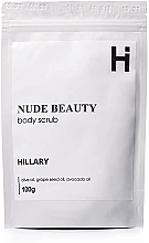 Духи, Парфюмерия, косметика Скраб для тела парфюмированный - Hillary Nude Beauty Body Scrub