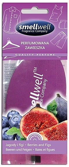 Парфумована підвіска "Ягоди та інжир" - SmellWell Scented Bag Berries And Figs — фото N1