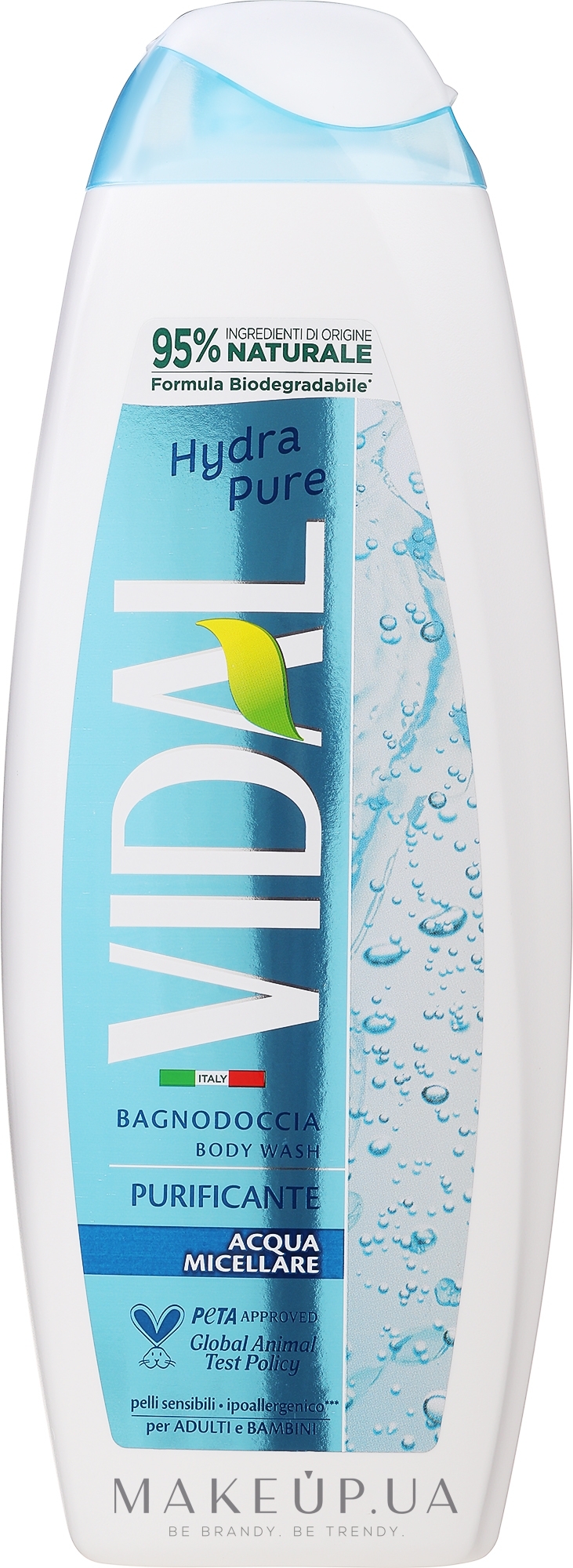 Гель для душа "Мицеллярная вода" - Vidal Acqua Micellare Shower Gel — фото 500ml