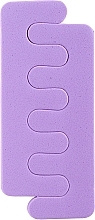 Парфумерія, косметика Роздільник для пальців для педикюру, ліловий - Inter-Vion