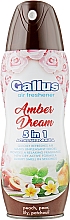 Освіжувач повітря 5 в 1 "Бурштиновий сон" - Gallus Air Freshener Amber Dream — фото N1