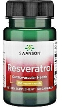 Парфумерія, косметика Харчова добавка для керування вагою 100 мг, 30 шт. - Swanson Resveratrol