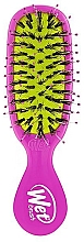 Расческа для волос, фиолетовая - Wet Brush Mini Shine Enhancer Brush Purple — фото N1