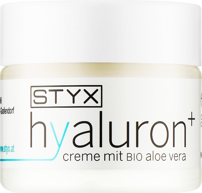 Крем для обличчя з гіалуроновою кислотою - Styx Naturcosmetic Hyaluron+ Serum Creme Mit Bio Aloe Vera — фото N1