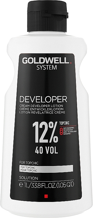 Окислитель 12% - Goldwell System Developer Lotion — фото N1