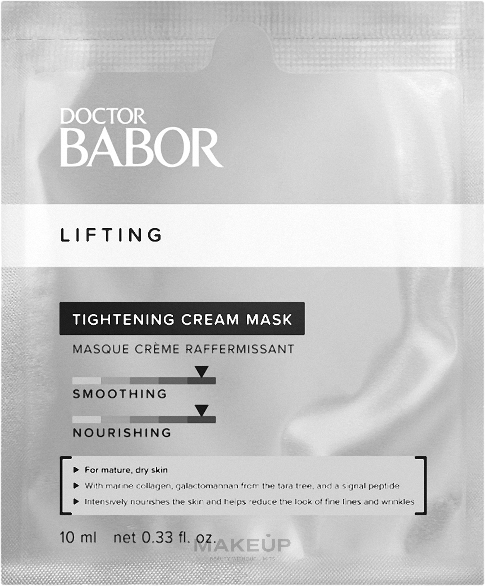 Підтягувальна крем-маска для обличчя - Babor Doctor Babor Lifting Cellular Tightening Cream Mask — фото 10ml