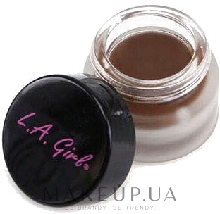 Набор гелевой подводки для глаз с кисточкой - L.A. Girl Gel Liner Kit — фото Brown