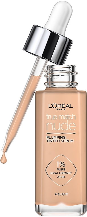 Гиалуроновая тонирующая сыворотка для лица - L'oreal Paris True Match Nude — фото N1