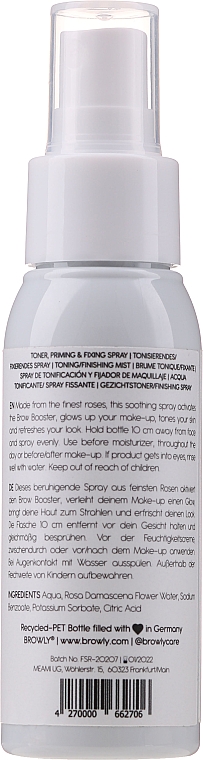 Спрей для лица - Browly Face Spritz Spray — фото N2