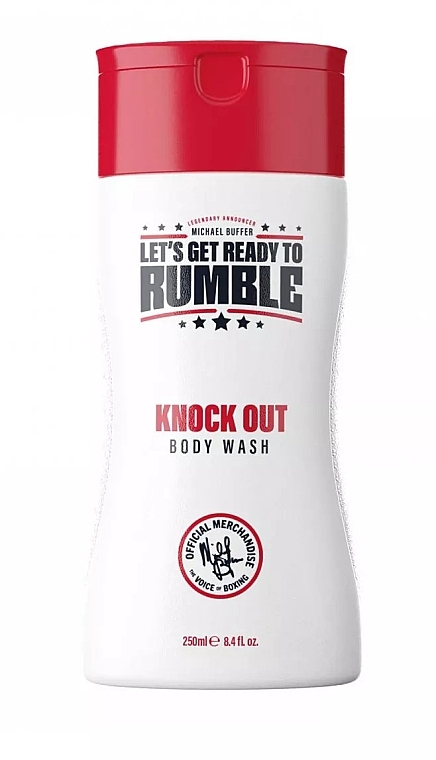 Гель для душа - Rumble Men Knock Out Body Wash — фото N1