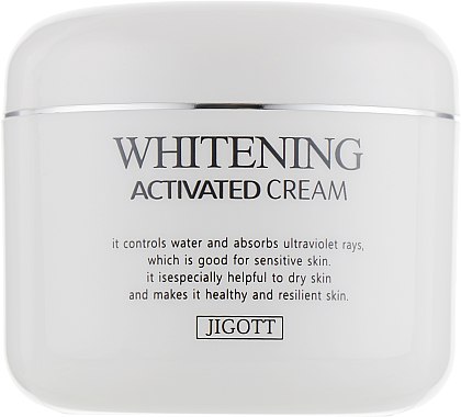 Освітлювальний крем для обличчя - Jigott Whitening Activated Cream — фото N2