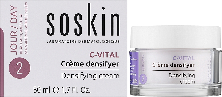Інтенсивний крем для шкіри обличчя - Soskin C-Vital Densifying Cream — фото N2