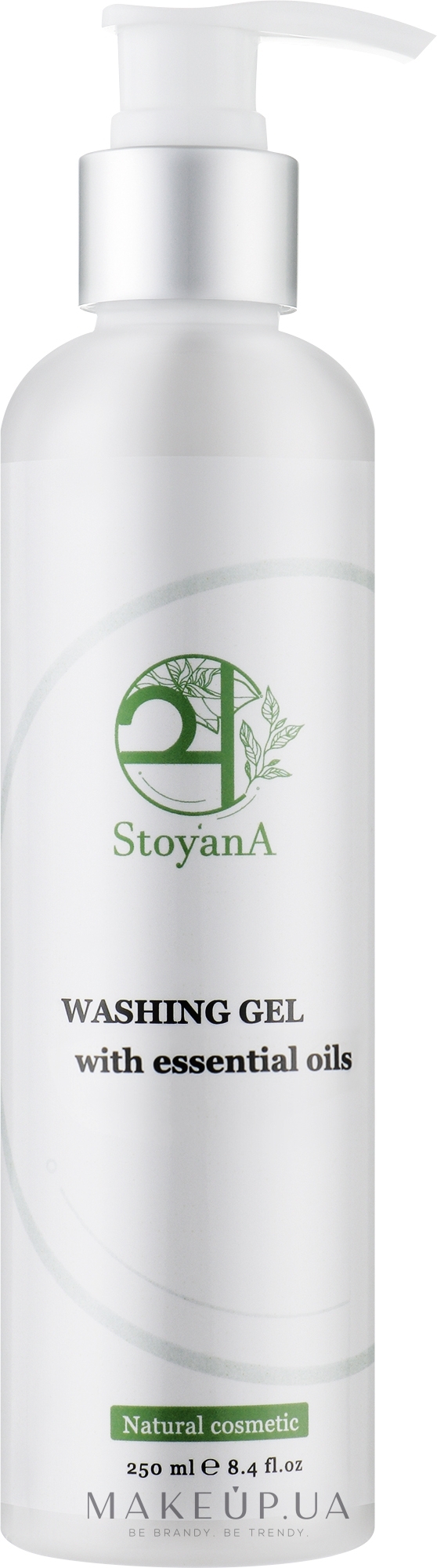 Гель для умывания с эфирными маслами - StoyanA Washing Gel With Essential Oils — фото 250ml