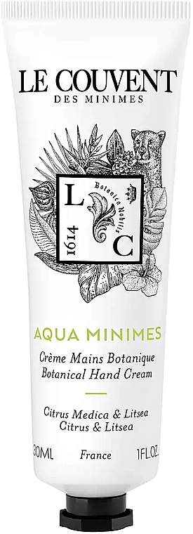 Крем для рук з рослинними екстрактами - Le Couvent des Minimes Aqua Minimes Botanical Hand Cream — фото N1