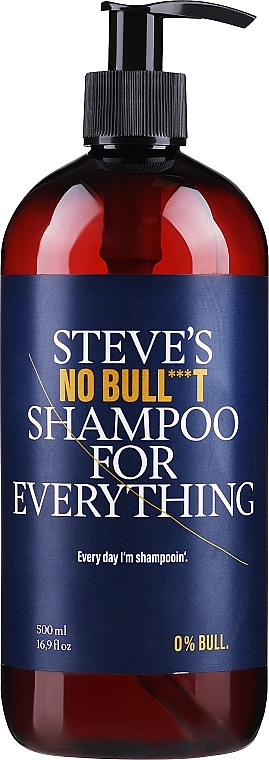 Чоловічий шампунь - Steve´s No Bull***t Shampoo for Everything — фото N2
