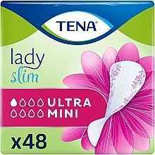 Духи, Парфюмерия, косметика УЦЕНКА Урологические прокладки TENA LADY SLIM ULTRA MINI, 48 ШТ. - TENA *