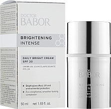 Освітлювальний крем для обличчя - Doctor Babor Brightening Intense Daily Bright Cream SPF20 — фото N2