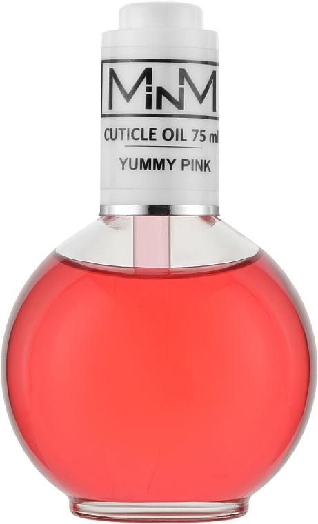 Олія для кутикули з піпеткою, барбарис - M-in-M Yummy Pink — фото N4