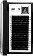 Парфумерія, косметика Nanolash Volume Lashes - Накладні вії D, 0.15 (11 мм)