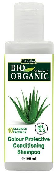 Шампунь для защиты цвета волос - Indus Valley Bio Organic Colour Protective Conditioning Shampoo — фото N1